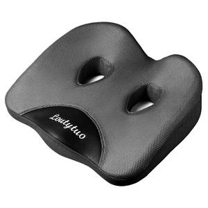 lot 3434 image: LOUTYTUO Seat Cushion Pillow,100% Memory Foam and Washable Cover,for Office Chair,Car Seat and Wheelchair,Tailbone & Sciatica & Back Pain Relief