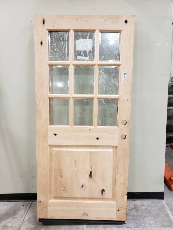 Krosswood Wooden Entry Door Undelivered Freight Auction