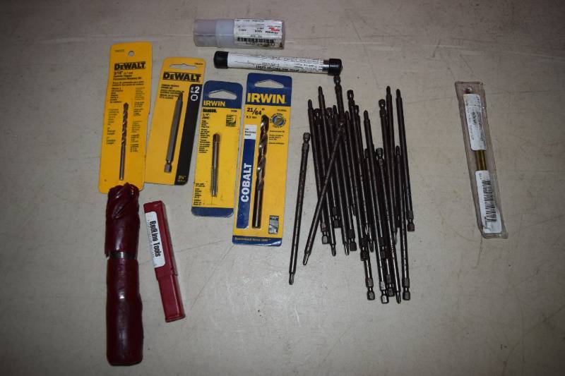 lot 155 image: Drill Bits and Tips