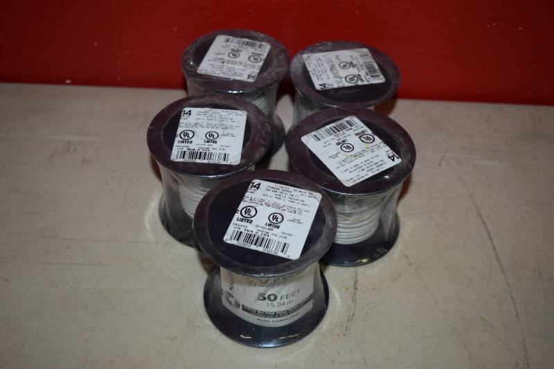 lot 171 image: 5 Rolls Southwire 14 Strand THHN Wire