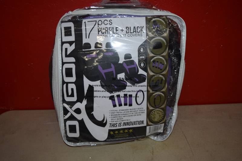 lot 207 image: Oxgord 17 Piece Mesh Car Seat Covers