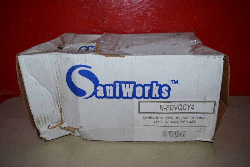 lot 229 image: 150 Saniworks Deluxe FS Towels