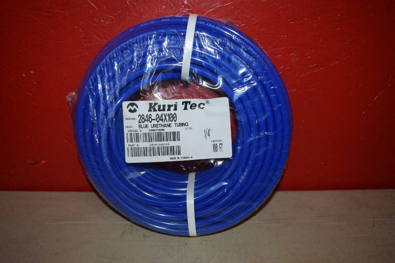 lot 235 image: Roll Kuri Tec Blue Urethane Tubing