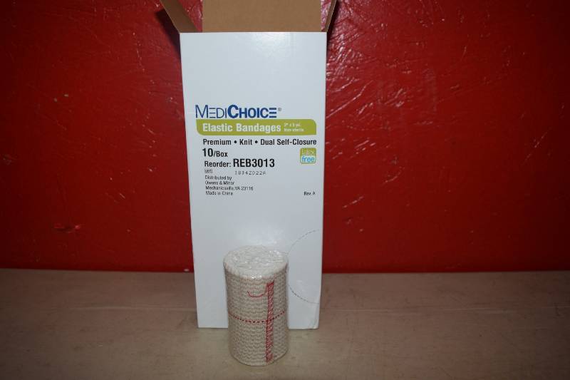 lot 232 image: 10 Pack Medichoice Premium Ace Bandages with Velcro Closure
