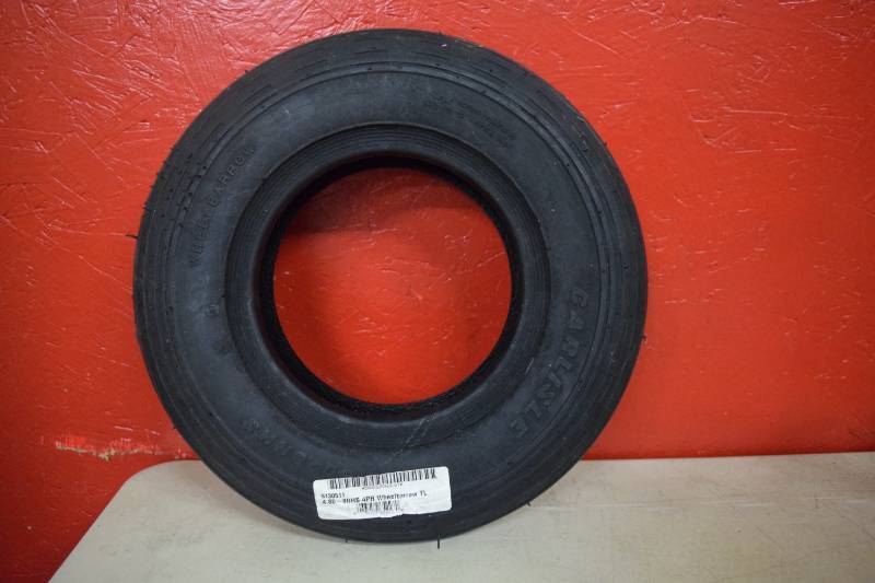 lot 375 image: Carlisle Wheelbarrow Tire 4.80-8NHS 4PR