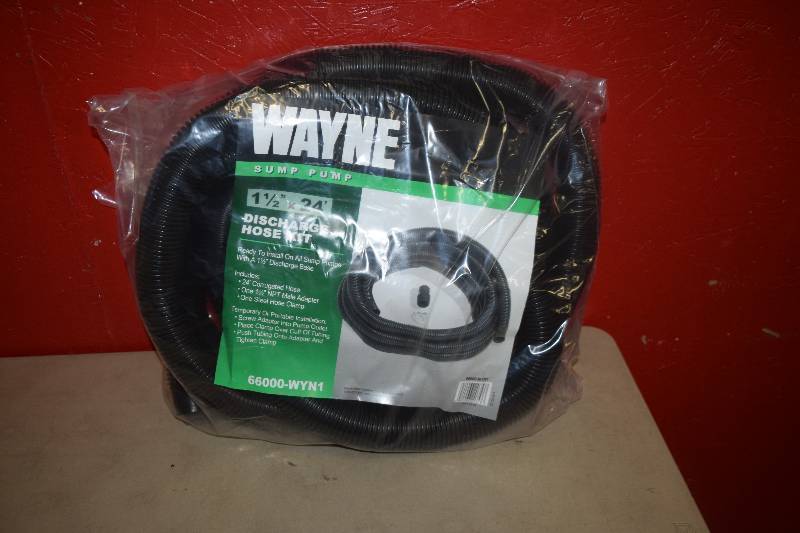lot 401 image: Wayne Sump Pump Discharge Hose Kit
