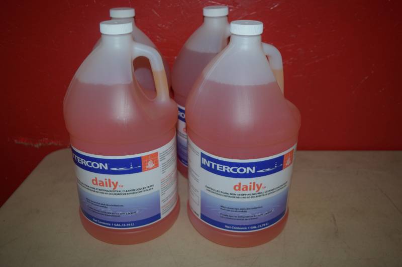 lot 452 image: 4 Gallons Intercon Daily Cleaner Concentrate