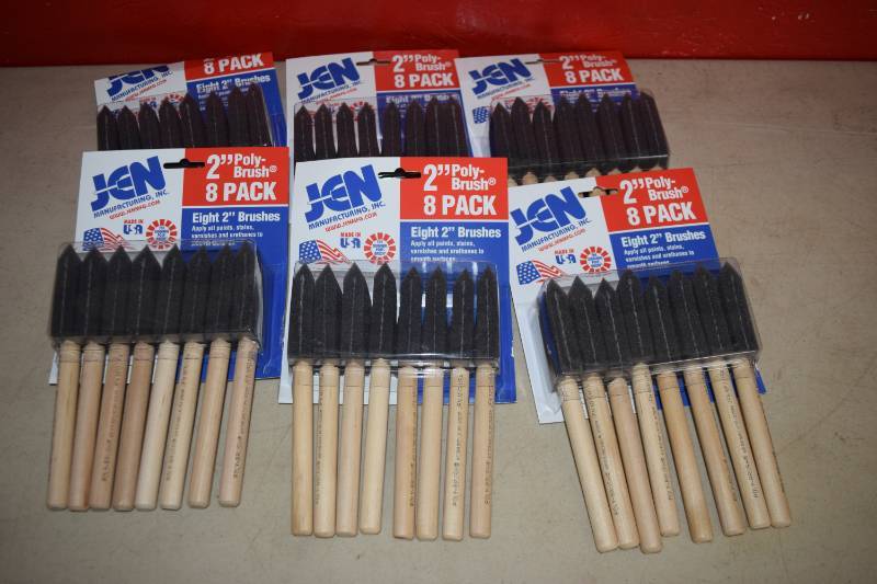 lot 502 image: 48 Foam Brushes