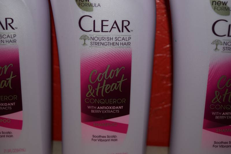 lot 497 image: 8 Bottles Clear Color and Heat Conqueror Shampoo