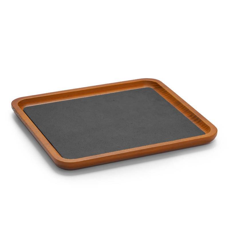 lot 42723 image: Oirlv Solid Wood Jewelry Tray Jewelry Display Holder Showcase Watch Display Organizer (Medium, Grey)