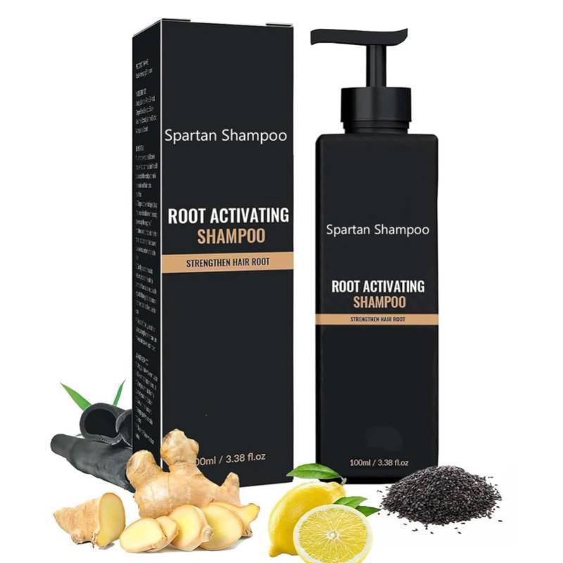 lot 51645 image: FACTORY SEALED - EELGOE Spatan Root Activator Shampoo for Men, Hair Loss, Hair Thickening, Natural Hair Regrowth Gray Hair Regrowth Conditioner Smooth and Strong Hair Restoration Hair Care Solution Suitable