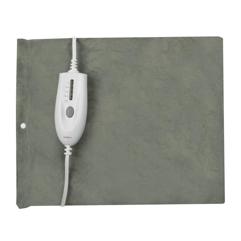 lot 54462 image: TheraCare Heating Pad  Moist & Dry Heat Therapy  4 Heat Settings  Fast-Acting, Soothing Relief for Muscle Pain & Stiffness