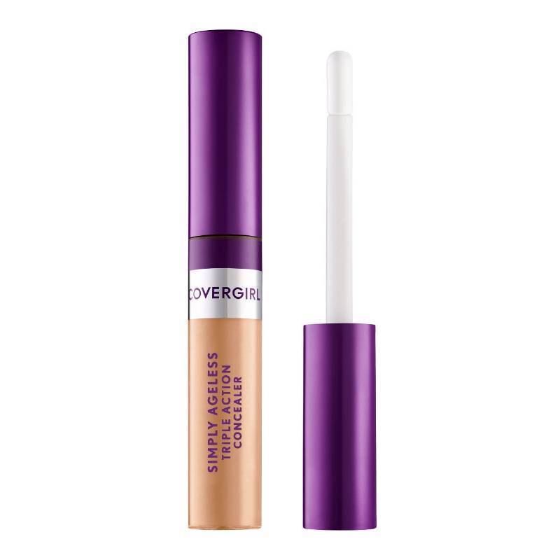 lot 60047 image: FACTORY SEALED - COVERGIRL Simply Ageless Triple Action Concealer, Warm Beige 350, Pack of 1
