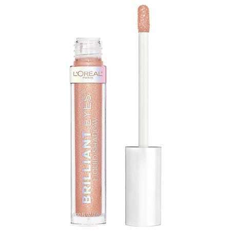 lot 63052 image: FACTORY SEALED - 2 Pack LOreal Paris Brilliant Eyes Shimmer Liquid Eye Shadow  Longwearing Lasting Shimmer  Crease Resistant  Flake-Proof  Precision Applicator  Quick Dry  Non-Greasy  420-Rose Gem x2  0.1 oz.