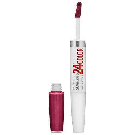 lot 63190 image: FACTORY SEALED - Maybelline SuperStay 24 2-Step Liquid Lipstick  Always Heather