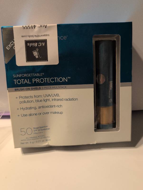 lot 63199 image: FACTORY SEALED - Colorescience Brush-On Sunscreen Mineral Powder for Sensitive Skin (Tan)
