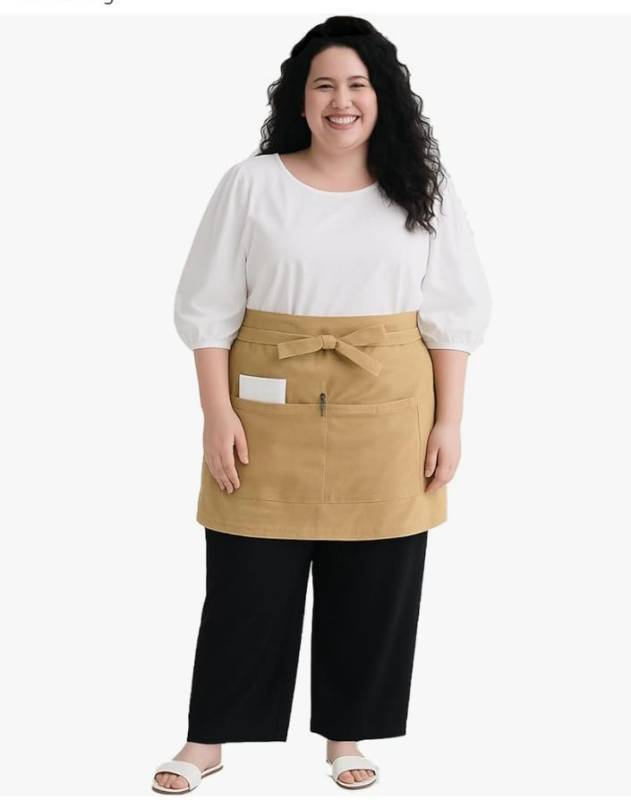 lot 64347 image: APPEARS NEW - Plus Size Bistro Server Apron
