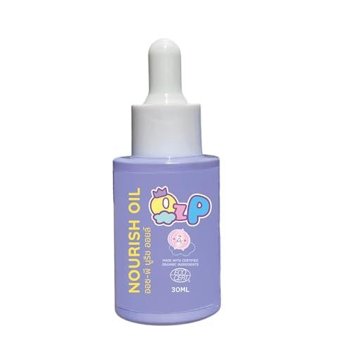 lot 64397 image: APPEARS NEW - OZ-P Nourish Oil Aromatic Red Ginger Extract Organic Oil in a 30 ml Rollerball Bottle Essentials Oils for Calming, Sleep, and Immune Support (8857200487924, 30ml)