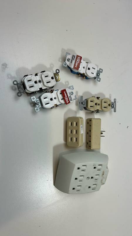 lot 56 image: Electrical Outlet and Adapter Collection