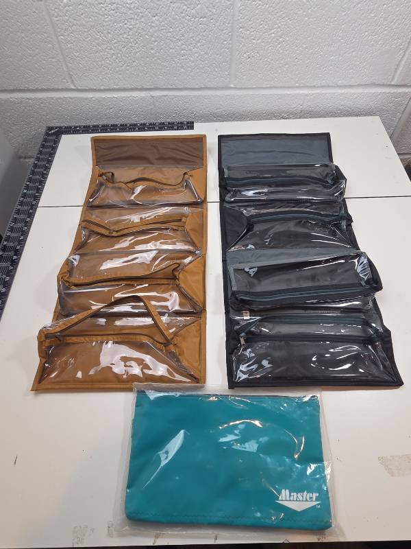 lot 94 image: Multi-compartment Hanging Organizer by Master