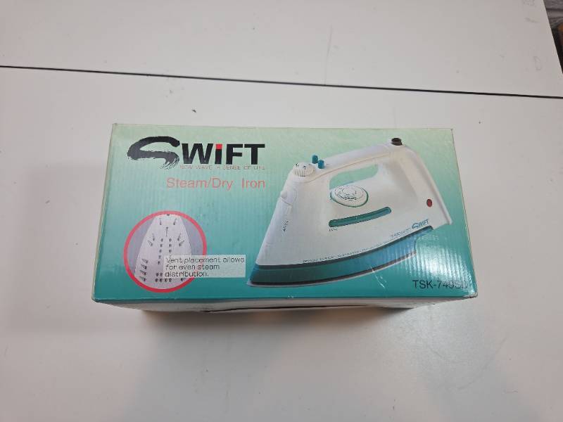 lot 110 image: Swift SteamDry Iron TSK-749SP