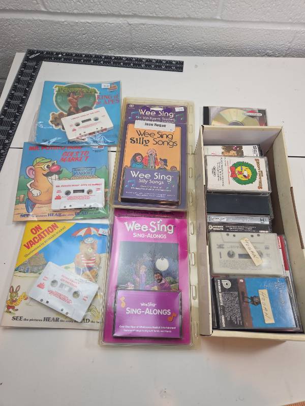 lot 115 image: 1980s-90s Childrens Audio Book & Music Collection