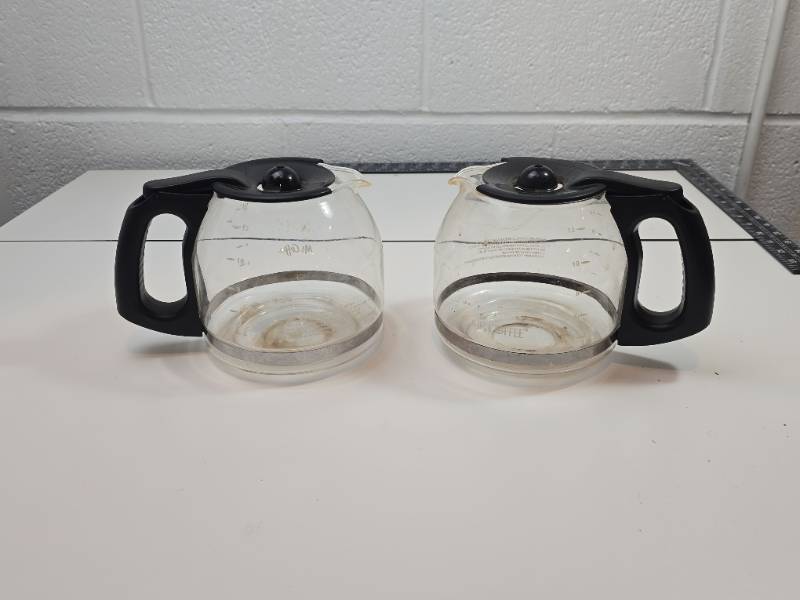 lot 36 image: Mr Coffee Glass Replacement Carafes