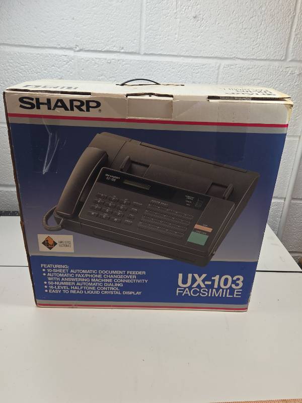 lot 138 image: Sharp UX-103 Fax Machine