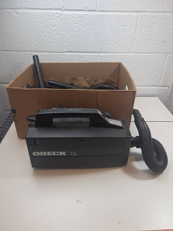 lot 158 image: Oreck XL Vacuum Cleaner Parts and Attachments