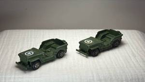 lot 086 image: 1974 Hong Kong Military Jeep Die-Cast Models