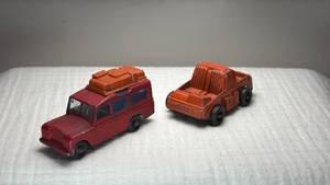 lot 088 image: Matchbox Land Rover and Jeep Toy Cars