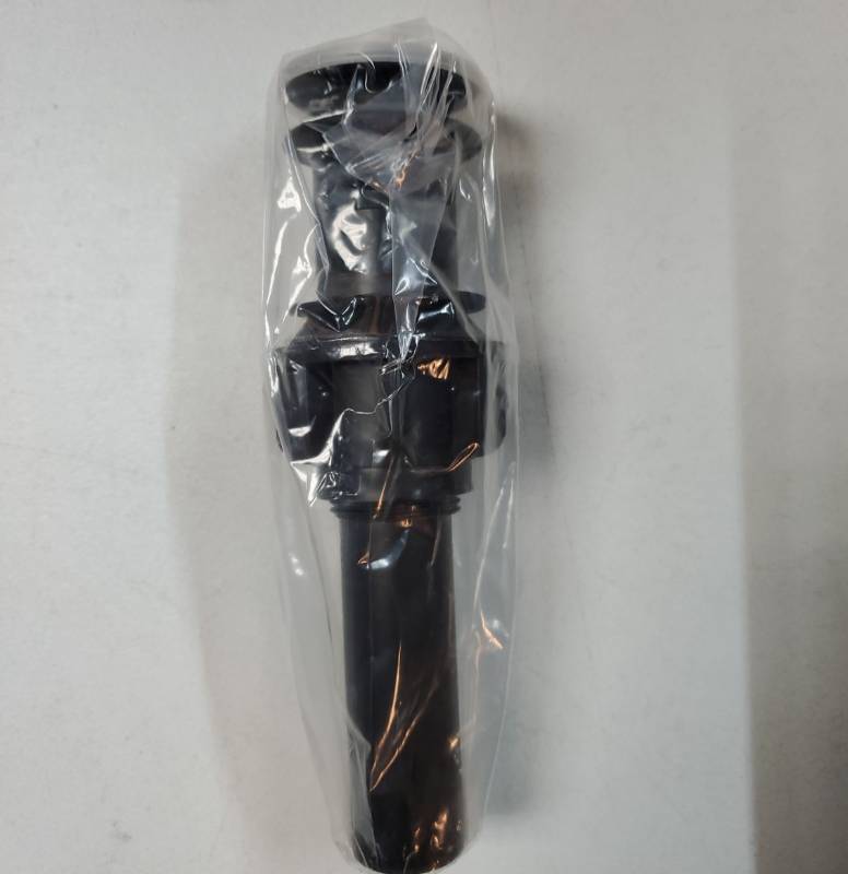 lot 24145 image: Brass P Trap U-Shape 1 14 inch Sink Drain Pipe with Slip Joint Extension Tub,12 inch Vertical Pipe length Adjustable Height Sink Waste Trap Drain Kit Matte Black,SE83555MB-L - Retail $36