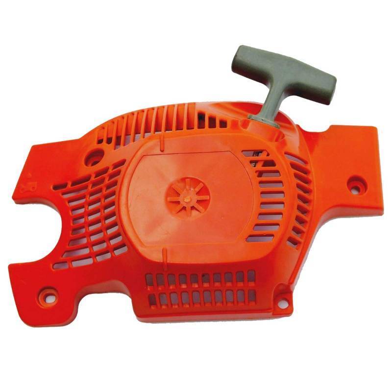 lot 53930 image: Recoil Rewind Pull Start Starter Assembly for Husqvarna 136 137 141 142 Chainsaw 530071968 - Retail $16