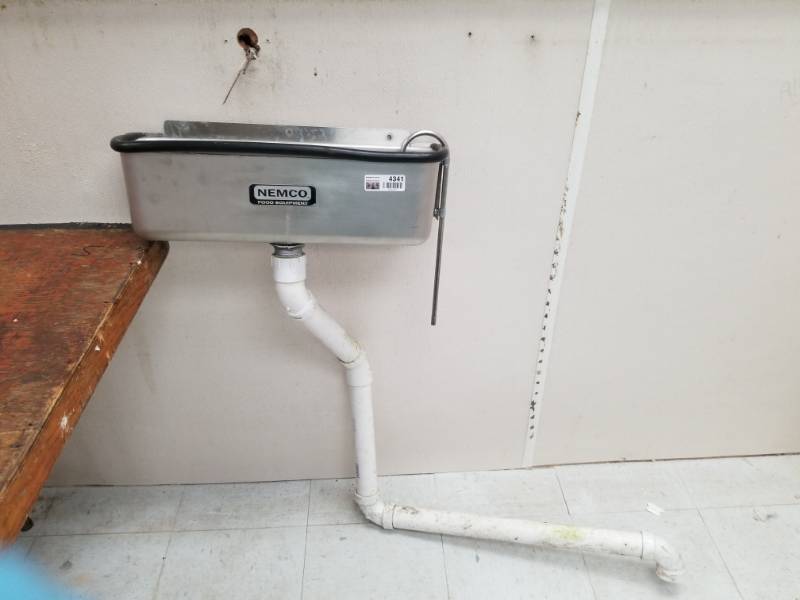 Nemco Ice Cream Dipper Well W Faucet Fleetsale East Consignors