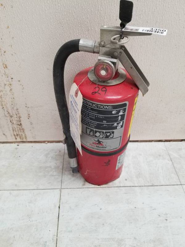 lot 4350 image: Fire Extinguisher Full