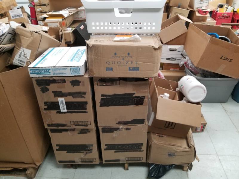 lot 4492 image: Pallet of IndustrialCommercial Items Tons of Great Stuff