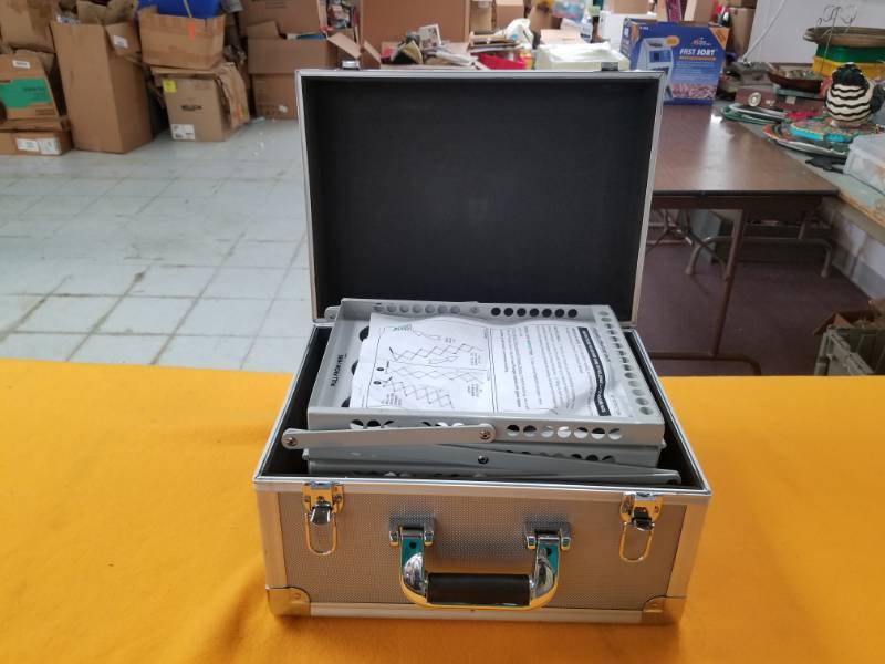 lot 4381 image: Folding Rack with Case