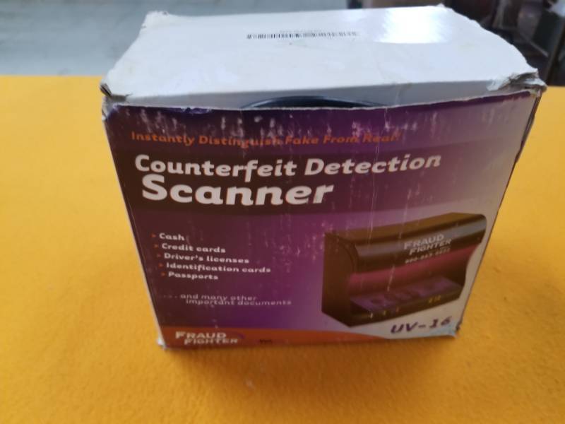lot 4457 image: Counterfeit Detection Scanner