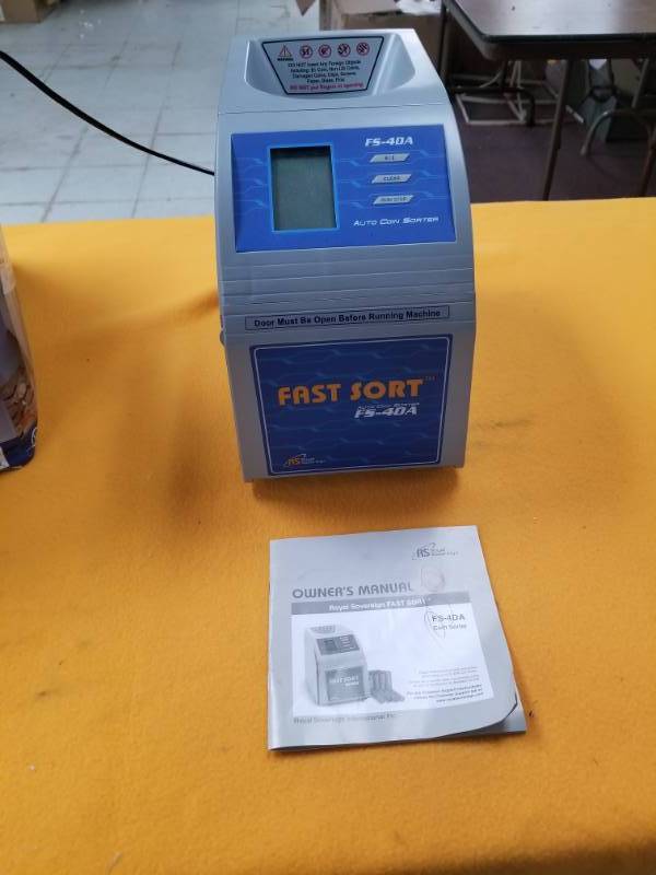 lot 4456 image: Fast Sort Change Machine