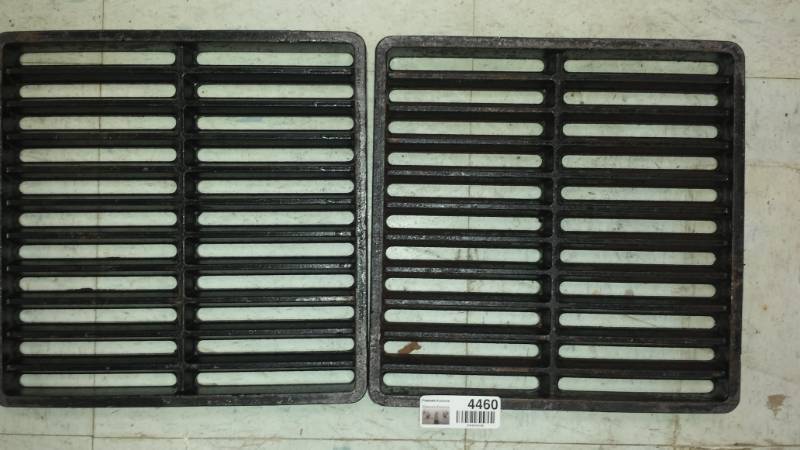 lot 4460 image: Pair of Drain Grates