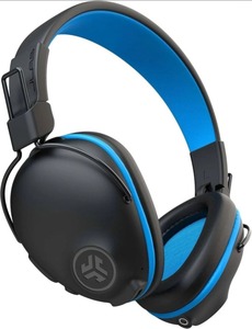 lot 7015 image: JLab JBuddies Pro Wireless Headphones, BlueBlack.