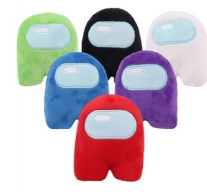 lot 7063 image: 2 Packs of 6 Among Us Plush Crew Toys -Game Figure Plush Animal Toy