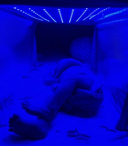 lot 7079 image: 460nm Neonatal Jaundice Blue Light Therapy Lamp 144LED Box