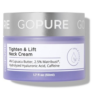 lot 7087 image: goPure Firm & Lift Neck and Chest Cream - 1.7 fl oz