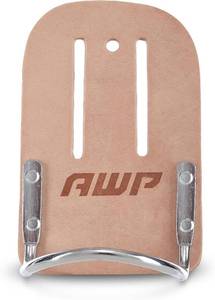 lot 7127 image: AWP Leather Hammer Holder, Fits Belts Up to 2-12 Wide, 1L-739-2