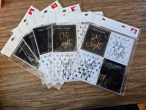 lot 7142 image: 5 Pack of Four Wine Labels
