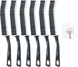 lot 7178 image: 6Pcs Gap Cleaning Brushes, Household Crevice Tools, Black