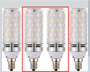 lot 7185 image: 2 pack RAYHOO Candelabra LED Bulbs Incandescent 80-100W Bulb