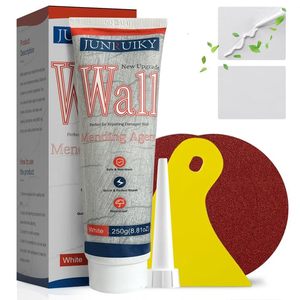 lot 7191 image: Drywall Repair Kit with Spackle Paste and Scraper for Holes (White)