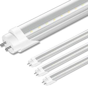lot 19 image: 4 Pack T8 LED Bulbs, 4ft, 24W, 3000lm, 6000K Daylight, Type B